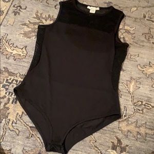 Gage USA HIDE AWAY BLACK MESH BODYSUIT
